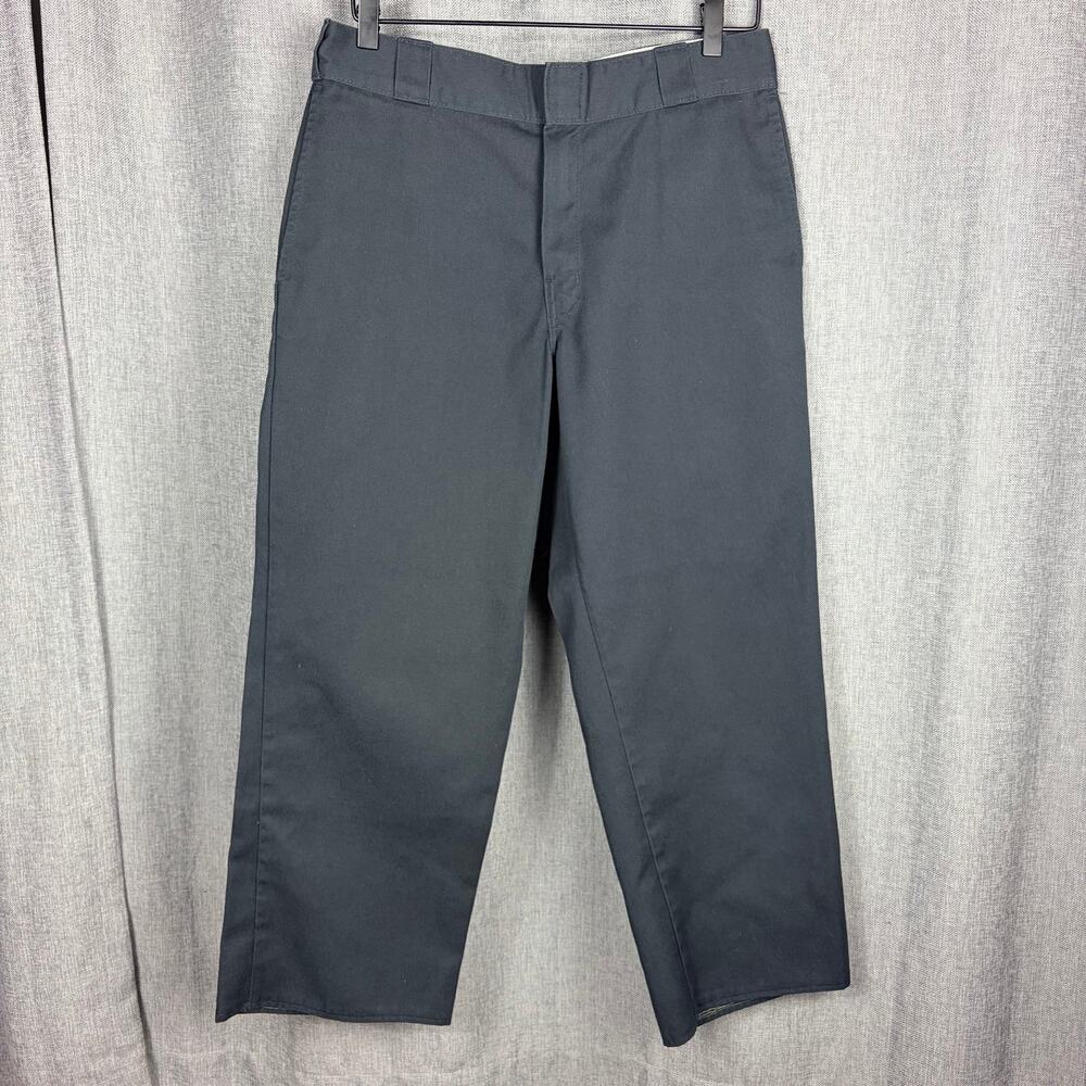 Dickies 874 Original Fit Work Pants Black 33x26 EUC